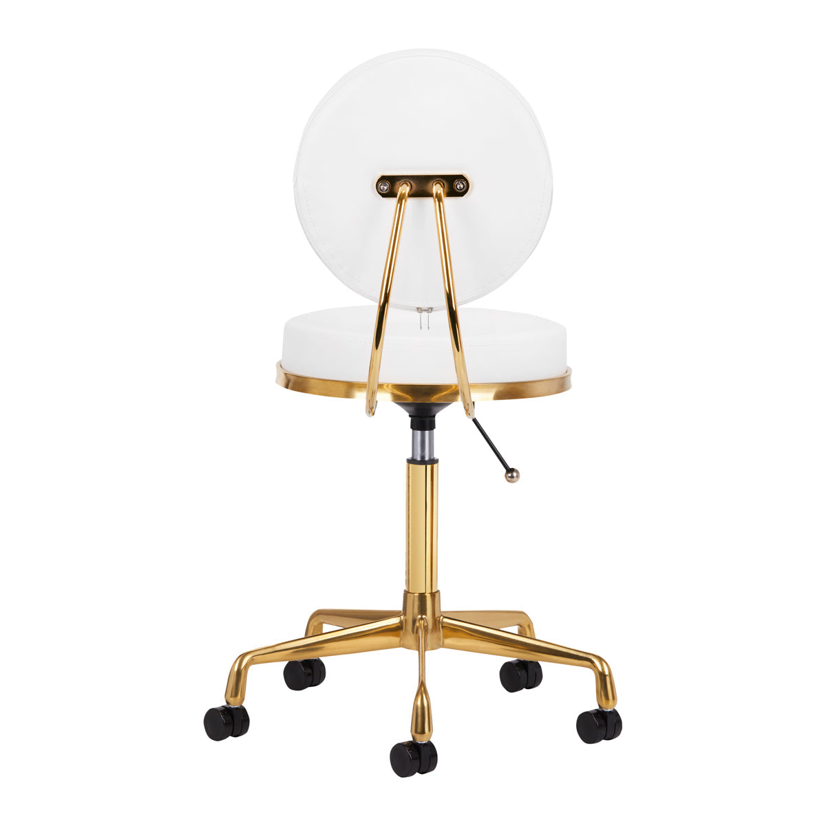 ActiveShop Cosmetic Stool H5 White Gold