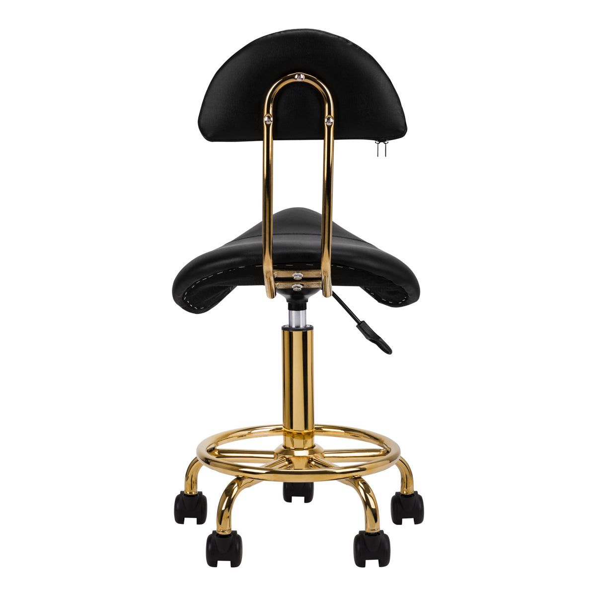 ActiveShop Cosmetic Stool 6001G Gold Black