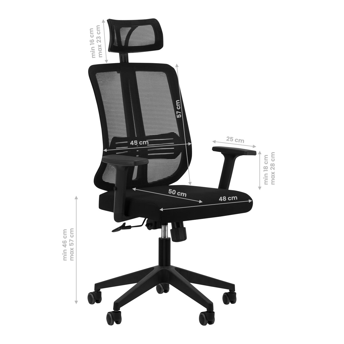 ActiveShop Office / Manicure Chair QS-16A Black