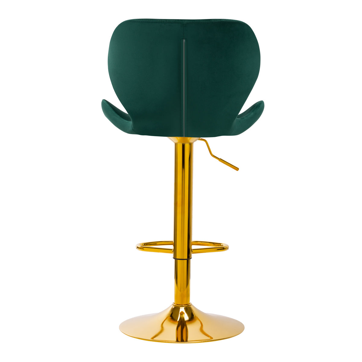 BAR STOOL QS-B15 VELVET GREEN