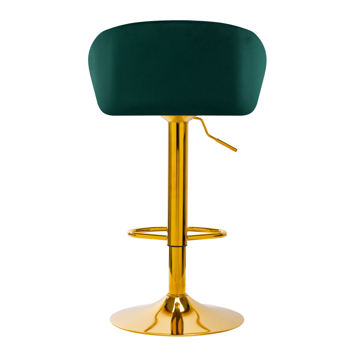 BAR STOOL QS-B16G VELVET GREEN