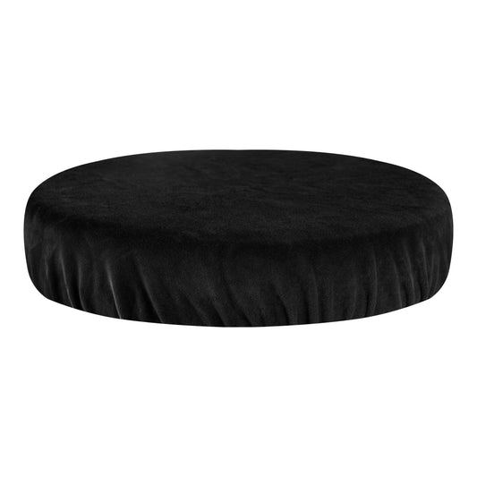 Beauty Stool Elastic Cover 35-40cm Velour Black