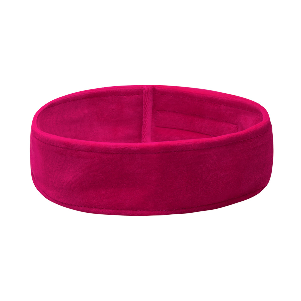 Cosmetic Treatments Headband Premium Velour Fabric Fuchsia