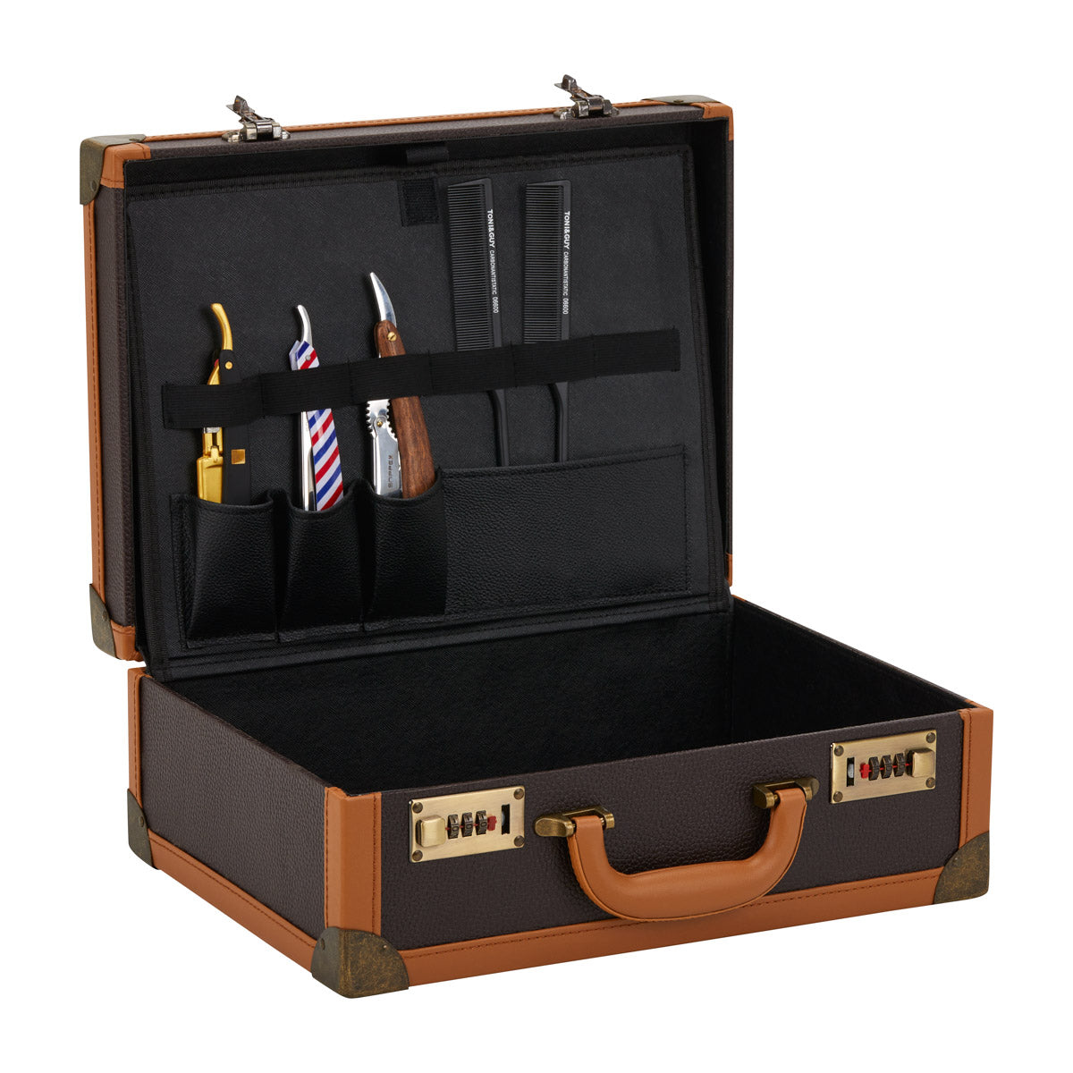 ACTIVESHOP BARBER BROWN HAIRDRESSING SUITCASE