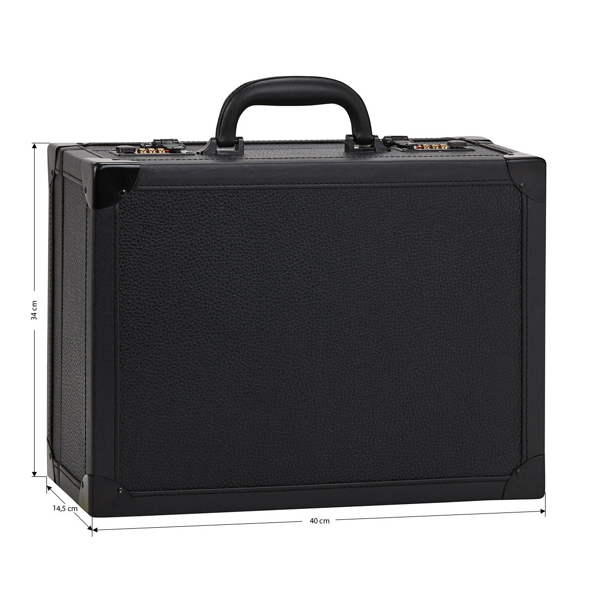 ACTIVESHOP BLACK BARBER HAIRDRESSING SUITCASE