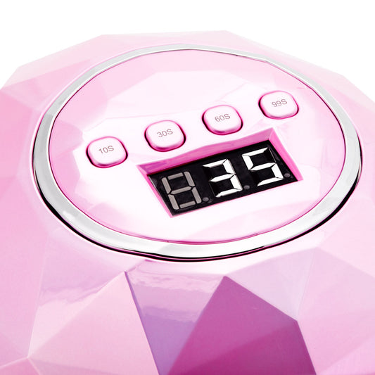 ActiveShop Shiny Powerful 86W Pink UV / LED Lamp