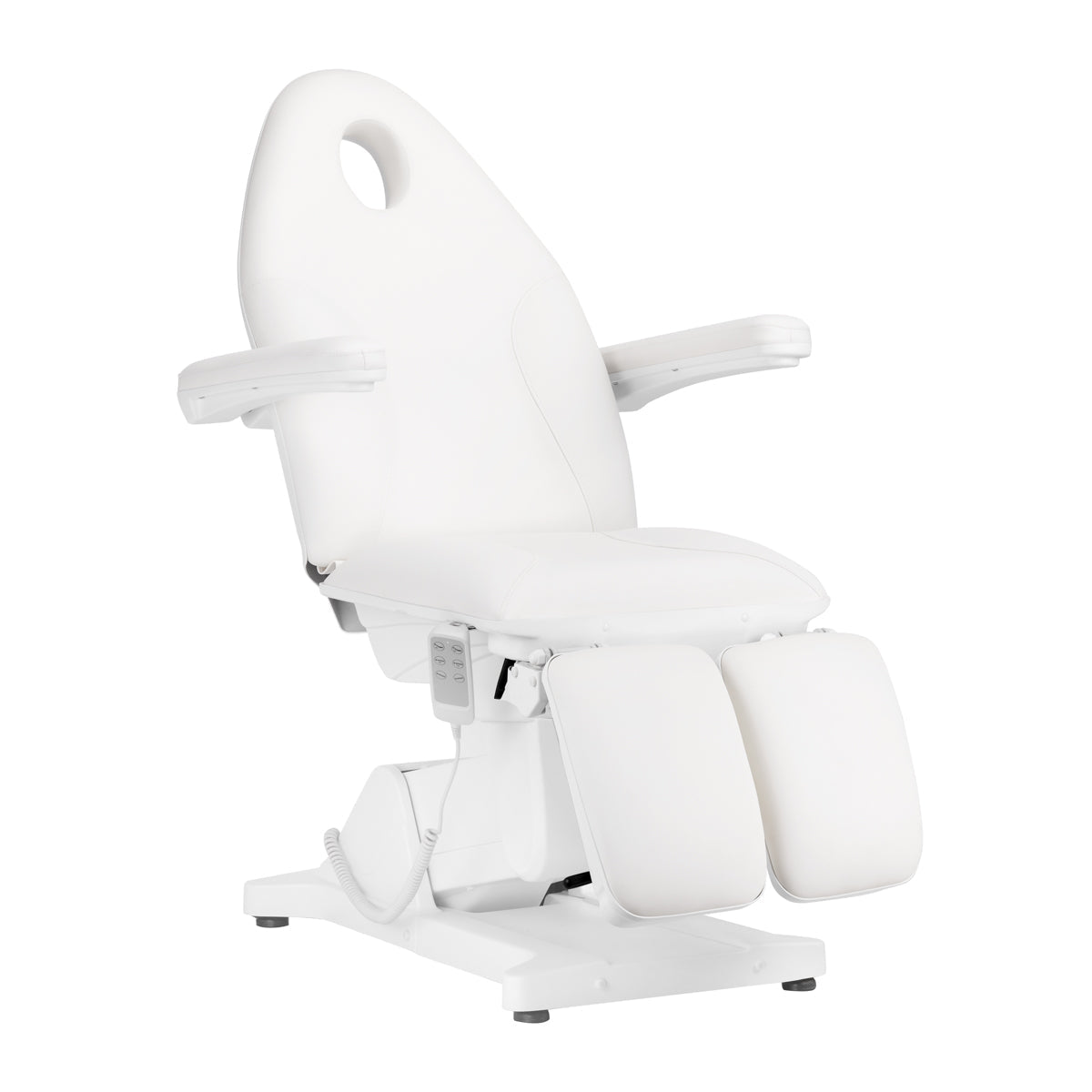 COSMETIC CHAIR ELECTR. SILLON BASIC PEDI 3 ACT. WHITE