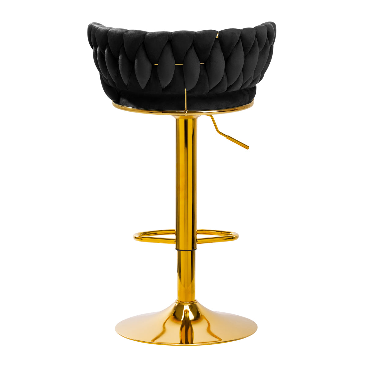 4Rico Bar Hocker QS-B313A Black Velvet