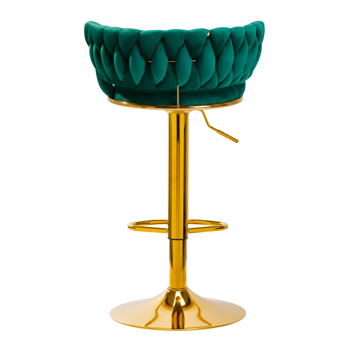 4Rico Bar Hocker QS-B313a green velvet