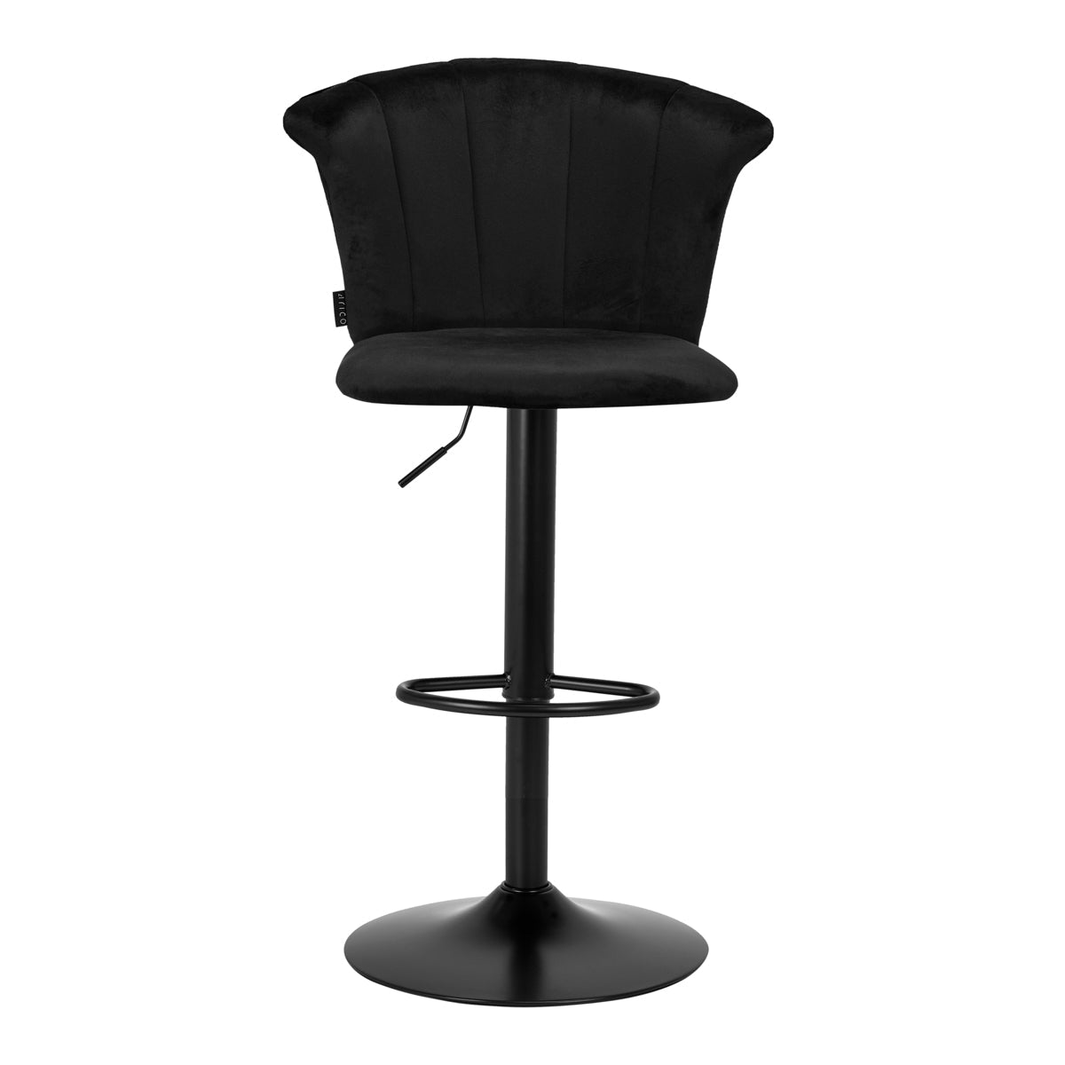 4Rico Bar Hocker QS-B801 black velvet