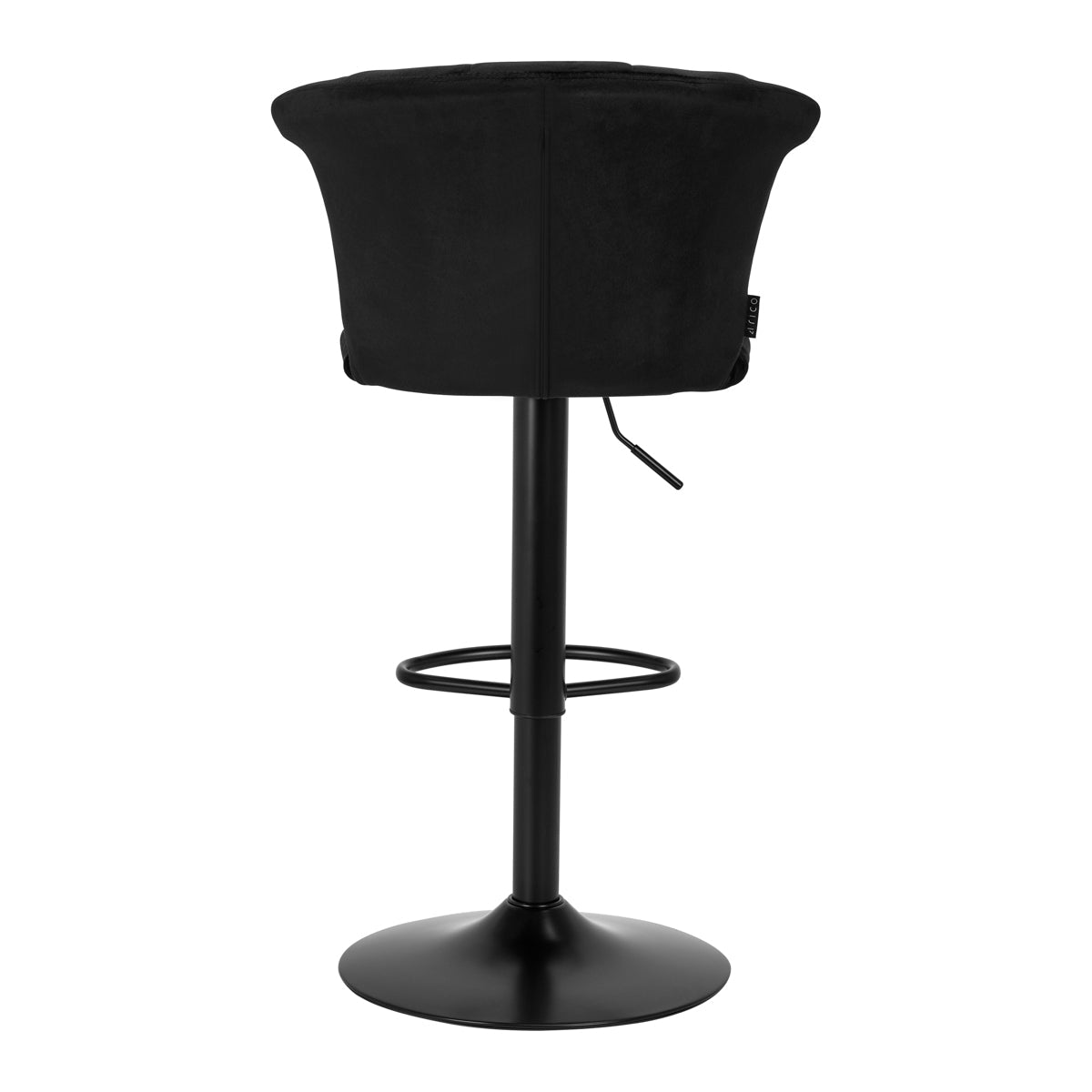 4Rico Bar Hocker QS-B801 black velvet