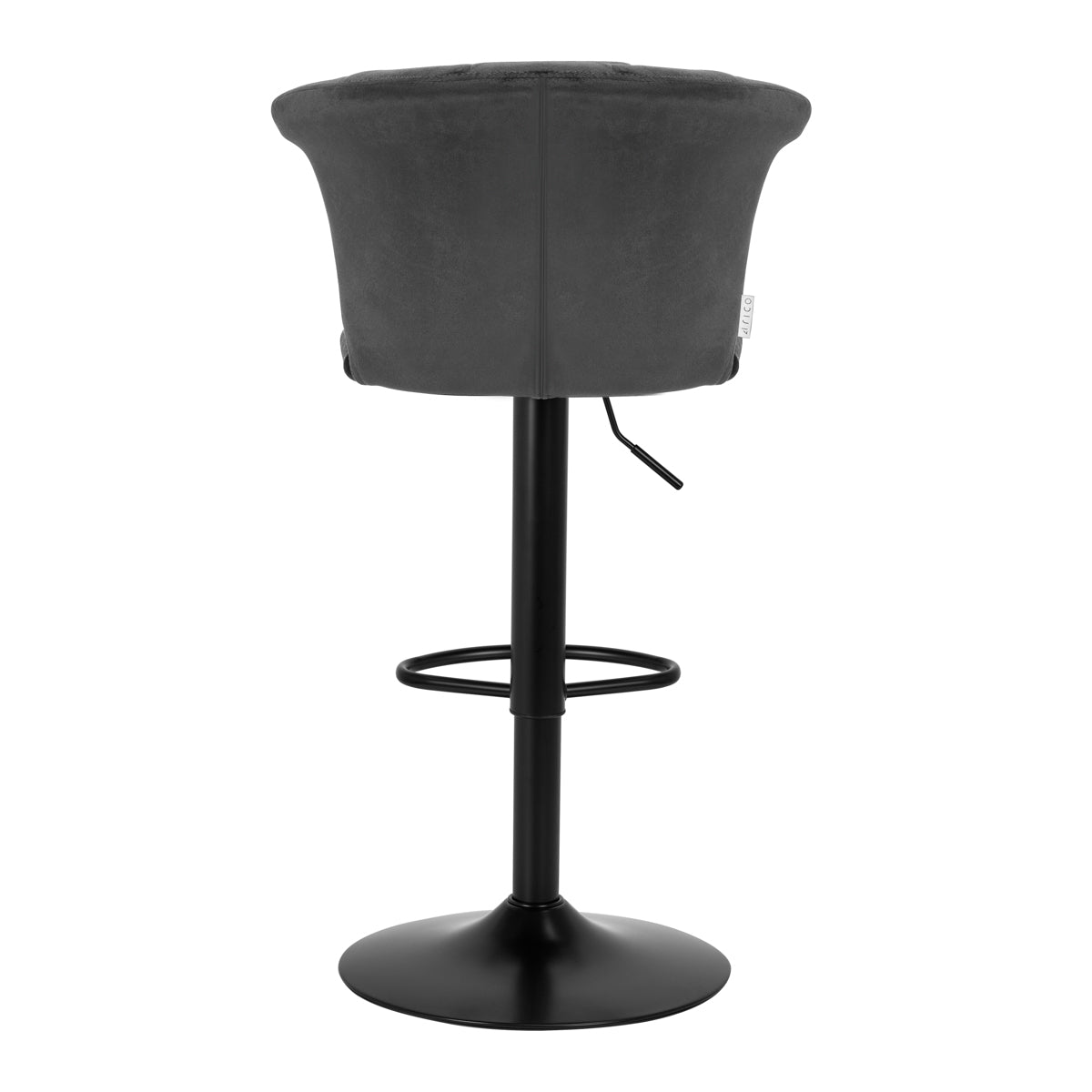 4Rico Bar Hocker QS-B801 gray velvet