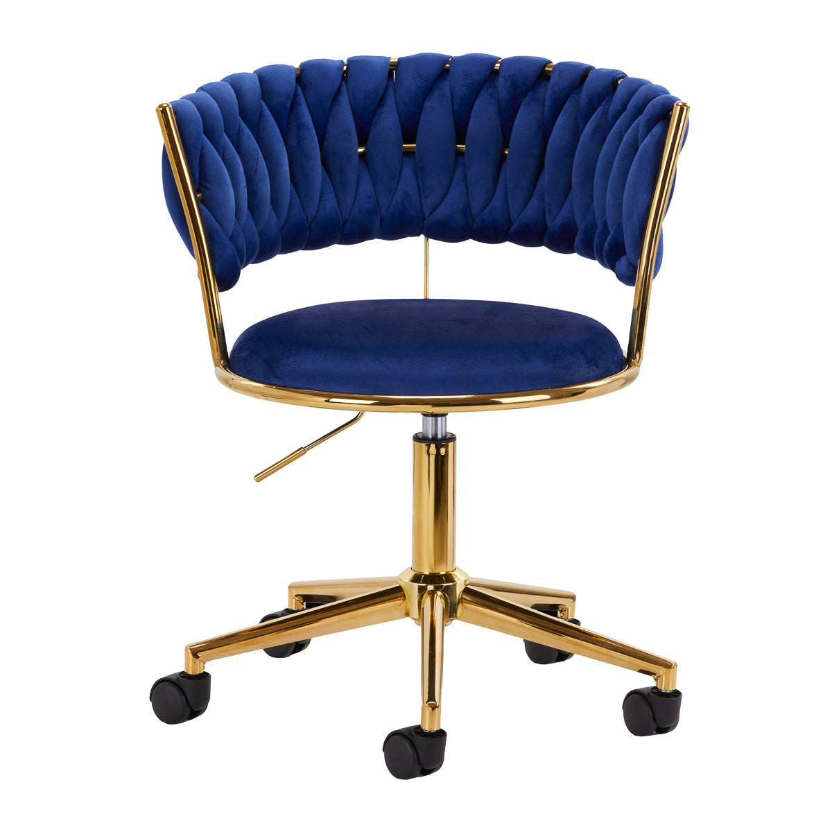 4Rico Swivel Chair QS-GW01G Navy Blue