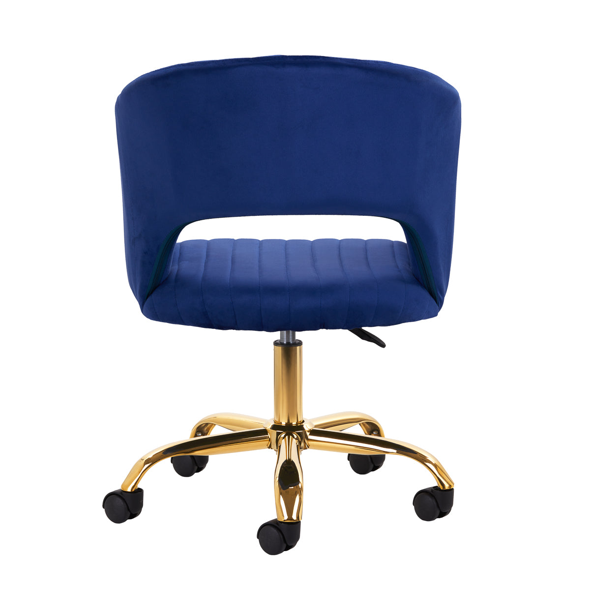 4Rico Swivel Chair QS-OF212G Navy Blue