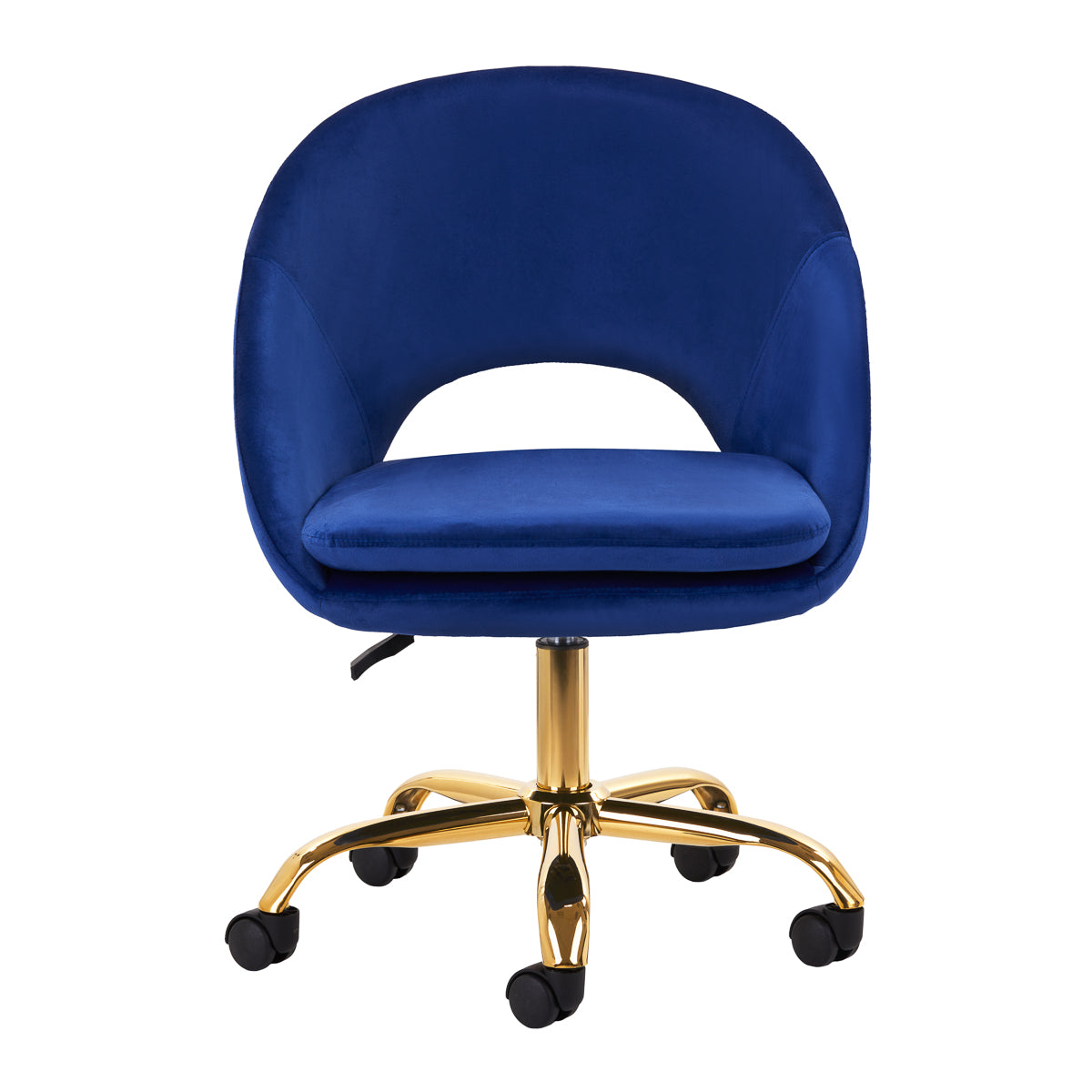 4Rico Swivel Chair QS-MF18G Navy Blue