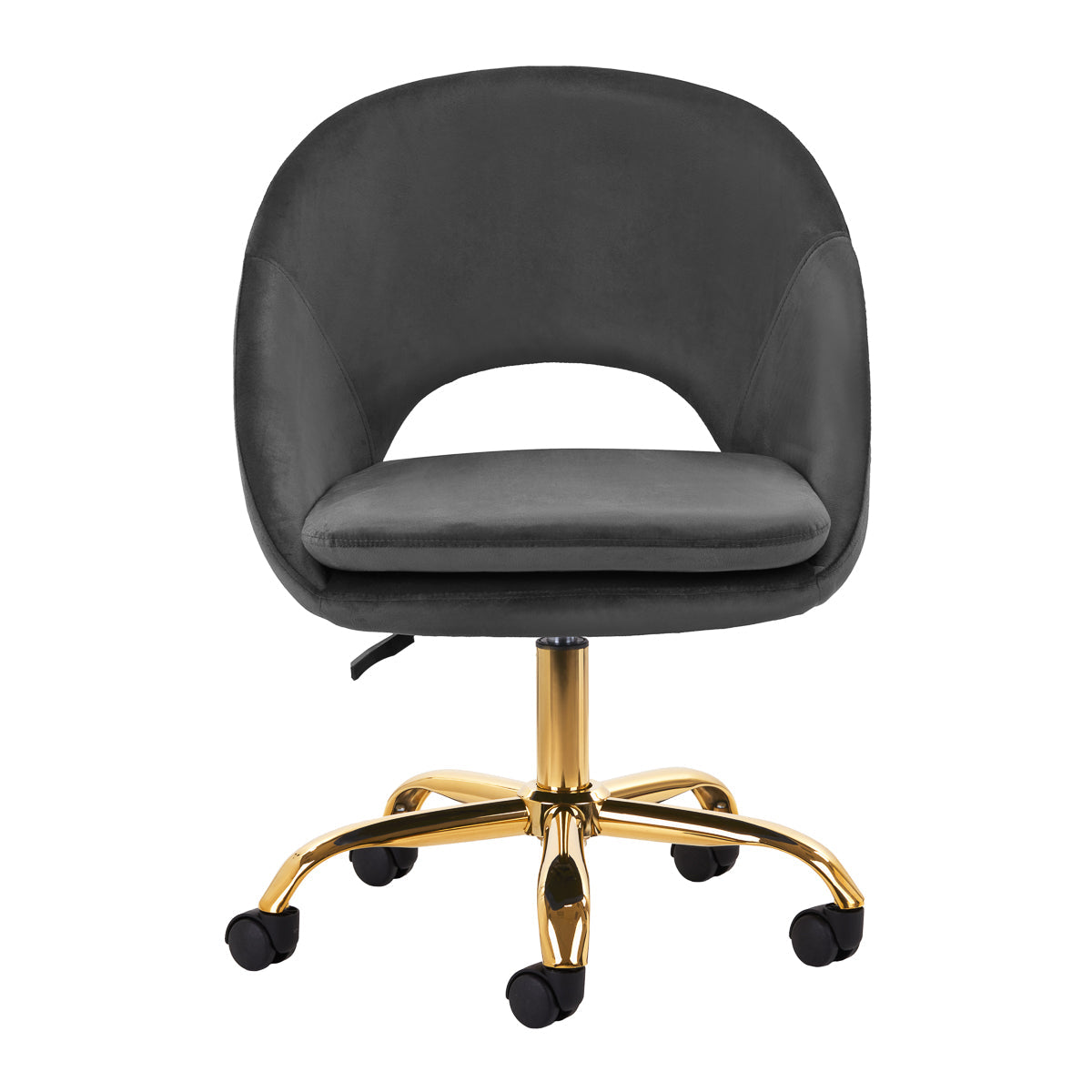 4Rico Swivel Chair QS-MF18G Grey