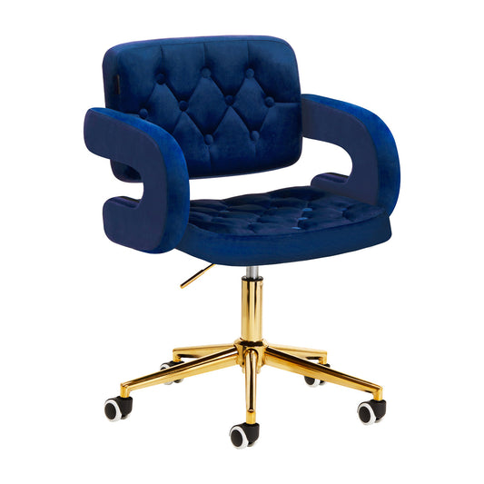 4Rico Chair QS-OF213G Navy Blue