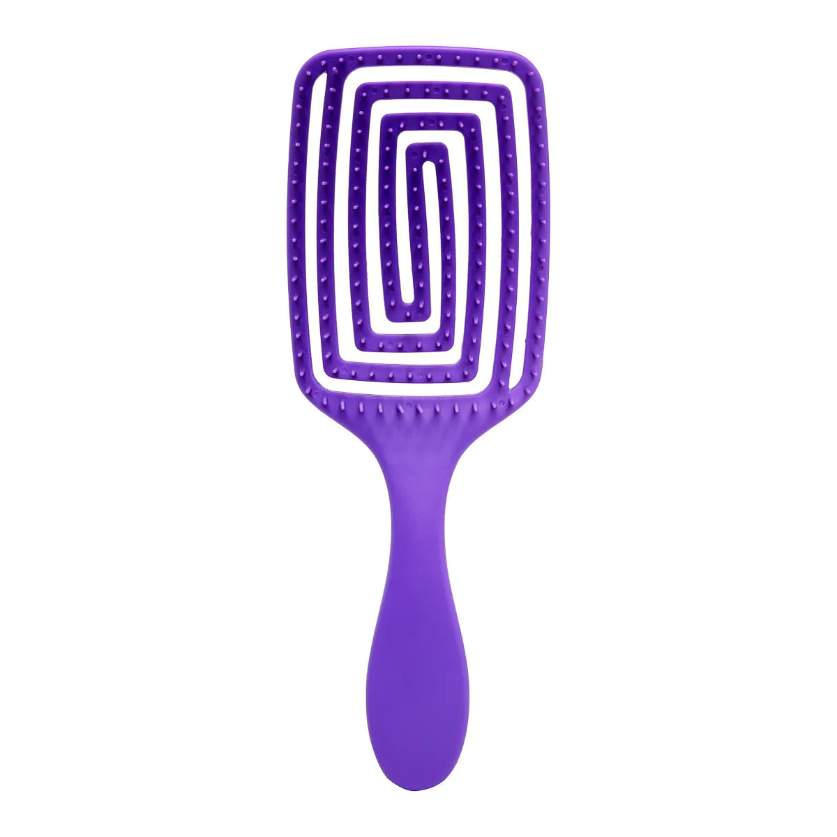 Detangling O-327 Flexible Hair Brush Purple