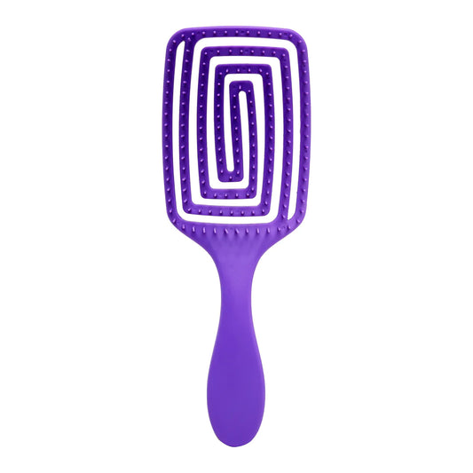 Detangling O-327 Flexible Hair Brush Purple