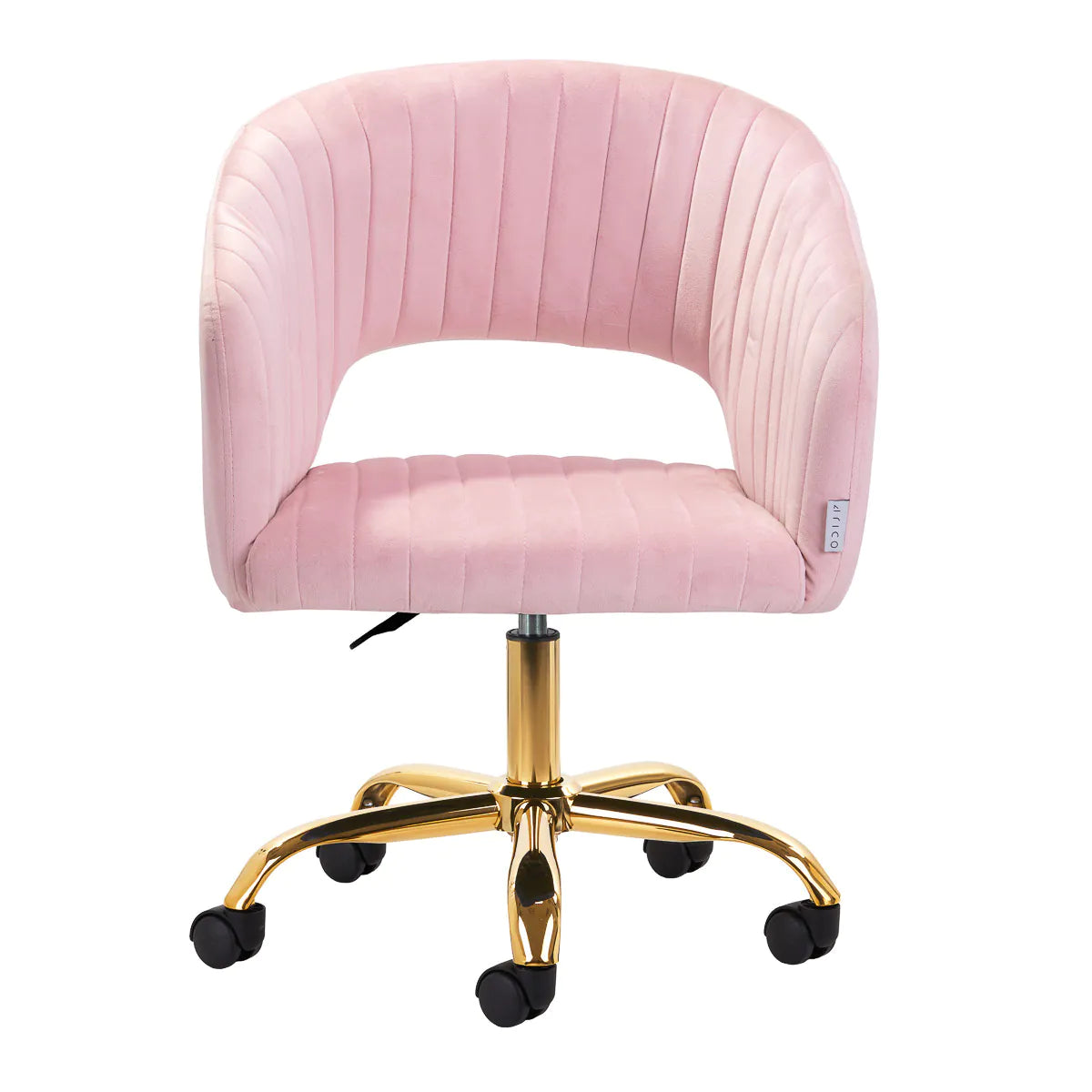 4Rico Swivel Chair QS-OF212G Pink