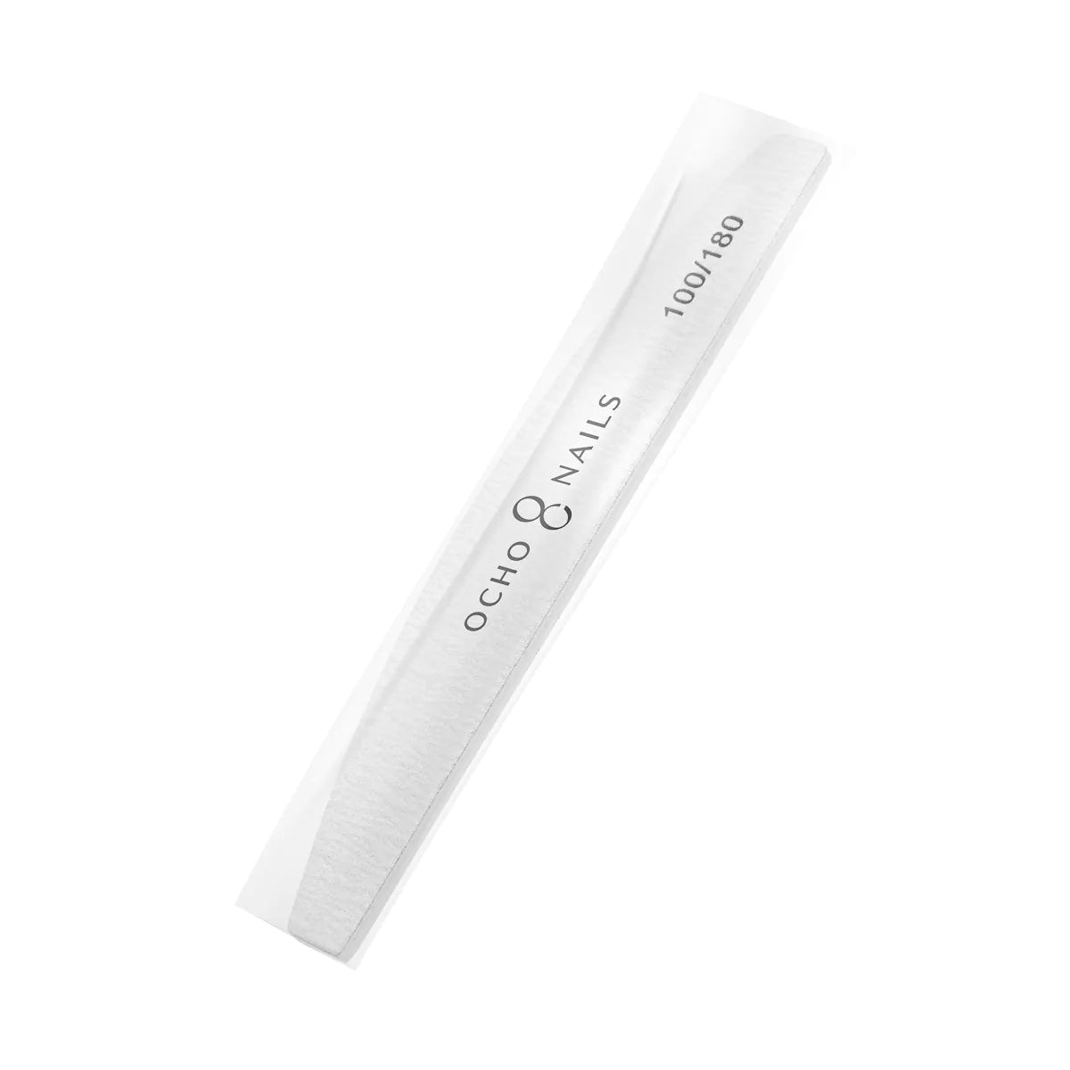 Ocho Nails Half-Moon Nail File 100/180 Safe Pack