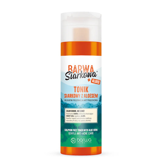 Barwa Sulfuric Gentle Anti-Acne Face Toner with Aloe