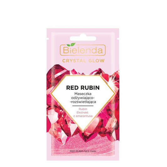 Bielenda Crystal Glow Red Rubin Nourishing Face Mask