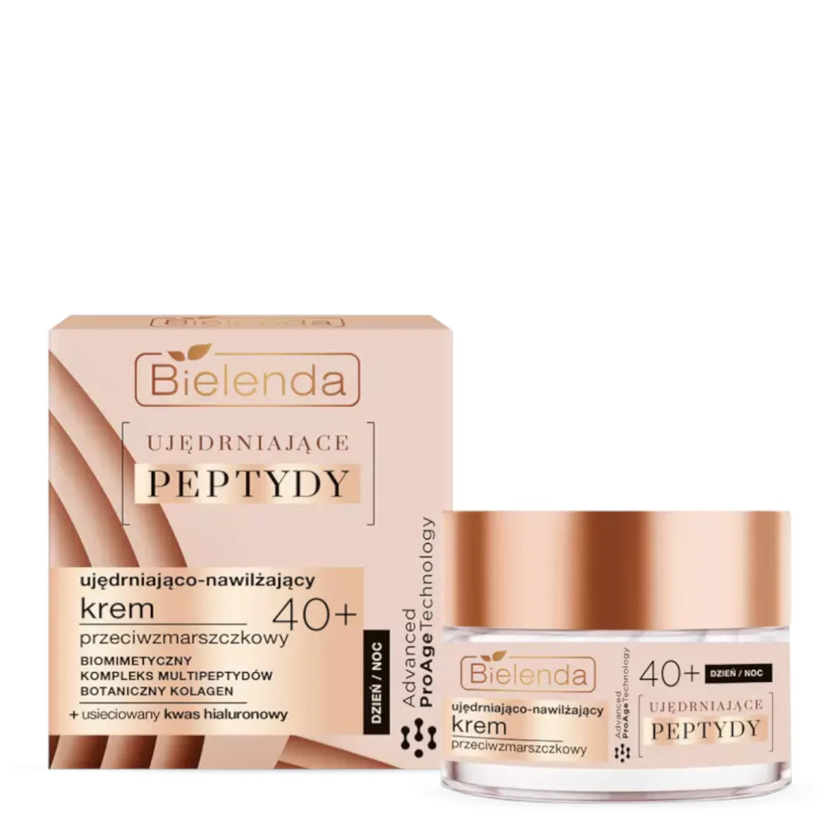 Bielenda Firming Peptides Firming & Moisturizing Aniti-Wrinkle Cream 40+