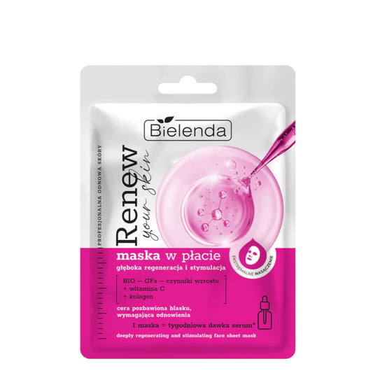 Bielenda Renew Your Skin Deep Regenerating & Stimulating Face Mask