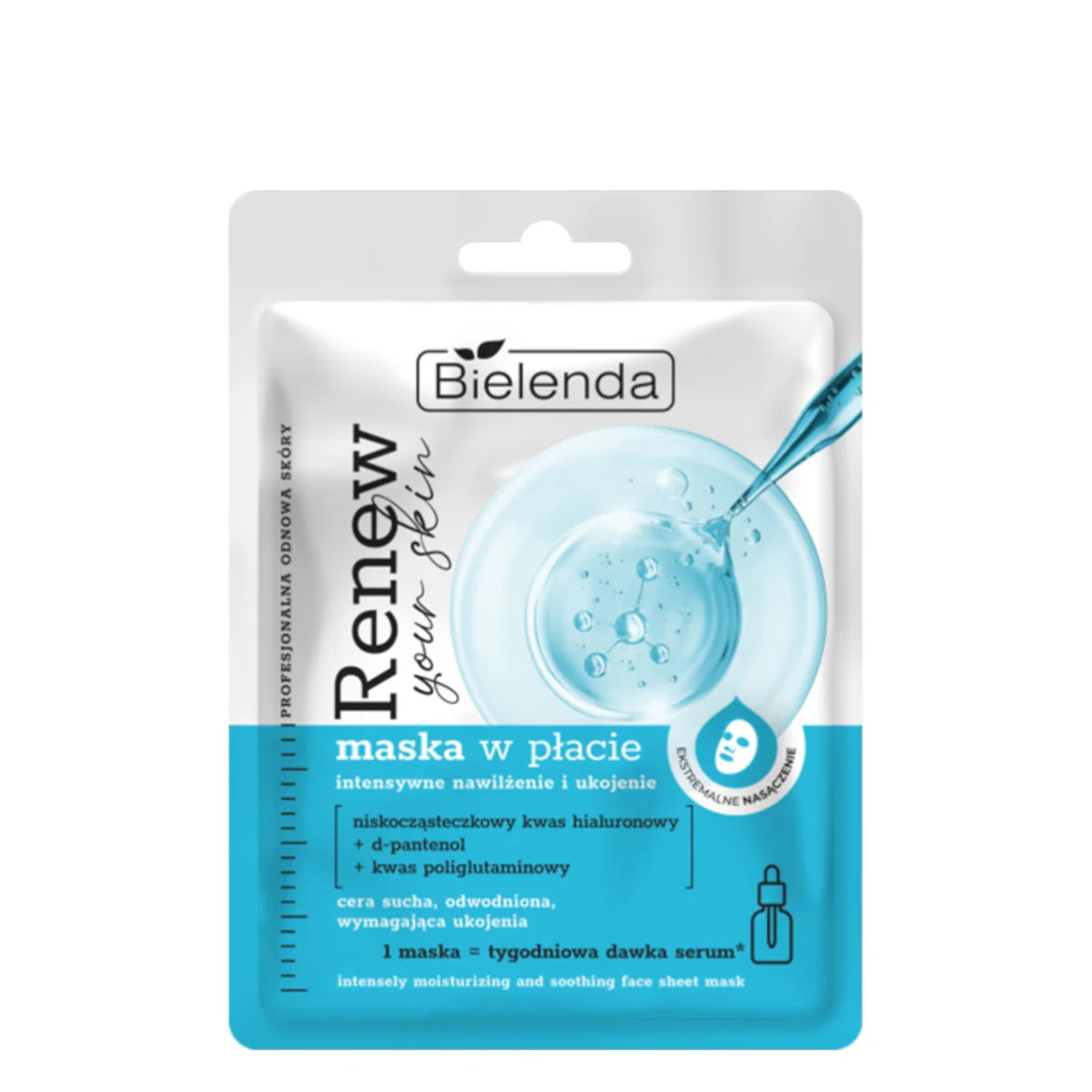 Bielenda Renew Your Skin Intense Moisturizing & Soothing Face Mask