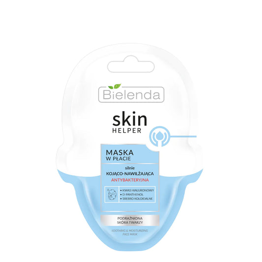 Bielenda Skin Helper Soothing & Moisturising Sheet Face Mask