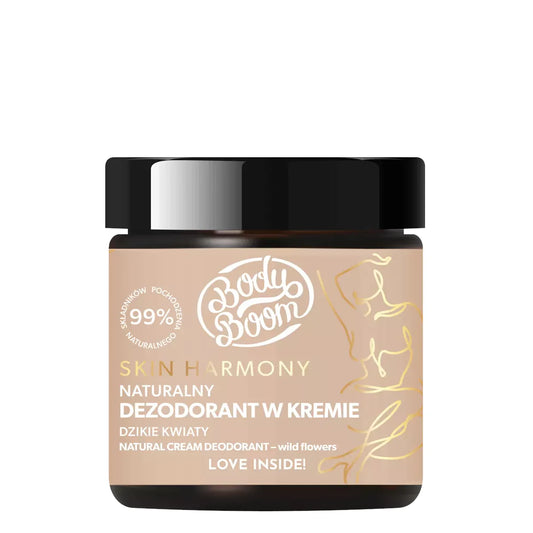 Body Boom Skin Harmony Natural Creamy Deodorant Wild Flowers