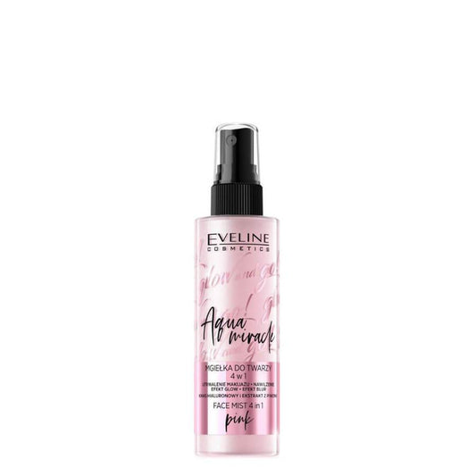 Eveline Glow & Go Aqua Miracle Pink Illuminating Face Mist