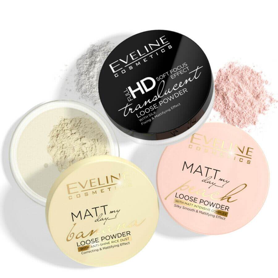 Eveline Matt My Day Peach & Banana Loose Powder