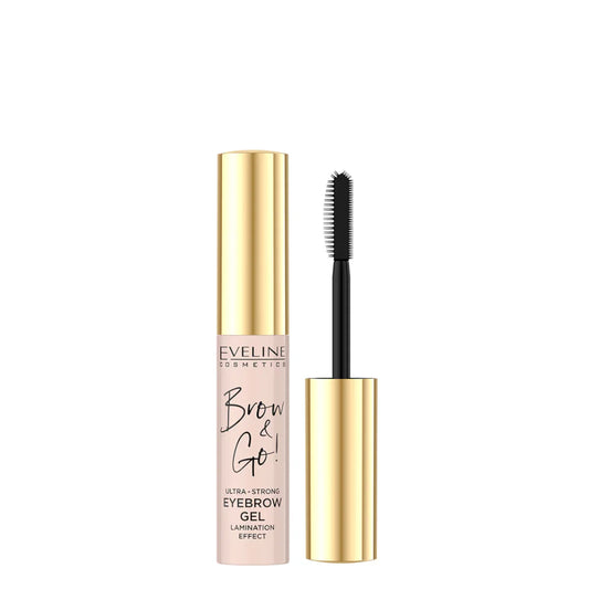 Eveline Brow & Go Ultra Strong Eyebrow Gel Lamination Effect