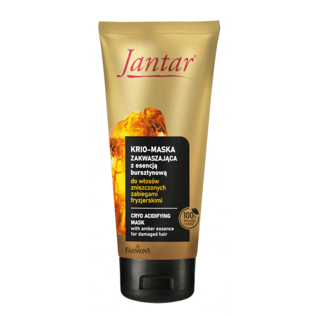 Farmona Jantar Cryo Acidifying Mask with Amber Essence Damaged Hair