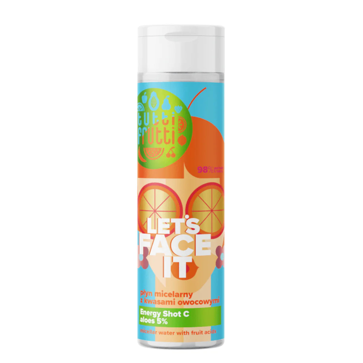 Farmona Tutti Frutti Let's Face It Micellar Water with Fruit Acids